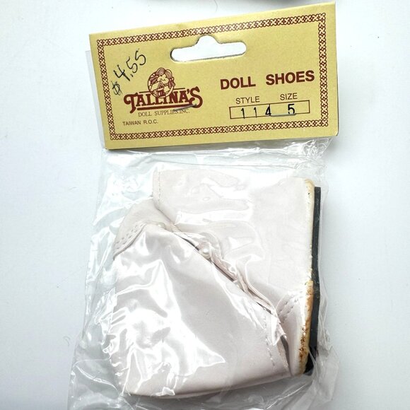 Mixed Lot Of 23 Tallinas Vintage Doll Shoes & Socks Wig Mixed Sizes Styles - Picture 5 of 16